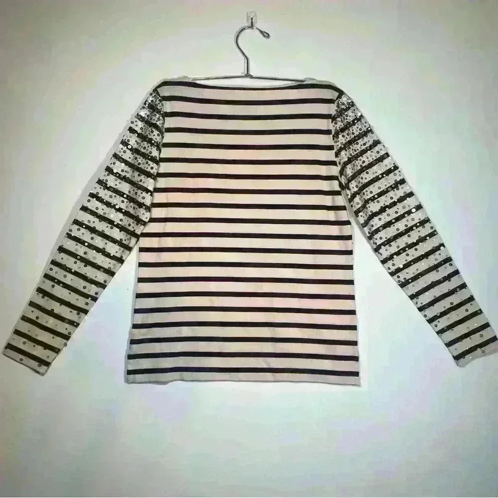 J. Crew Woman’s Sequin Top. NWT. Size S